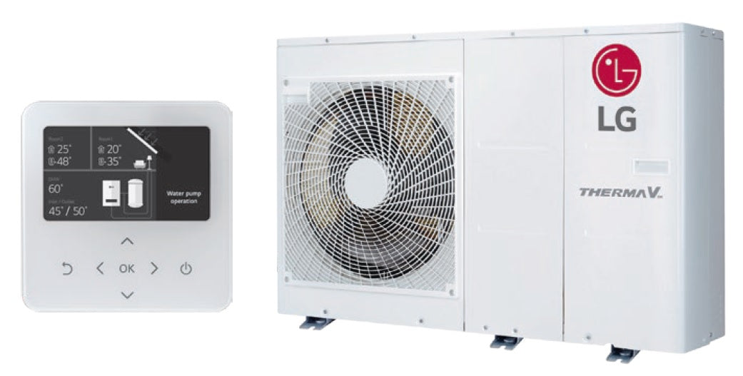 Pompa ciepła LG Therma V monoblok 5 kW HM051M.U43