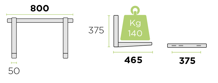 Wspornik klimatyzatora RODIGAS MS253