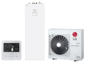 Pompa ciepła LG Therma V ze zintegrowanym zbiornikiem 5 kW HU051MR.U44 + HN0916T.NB1
