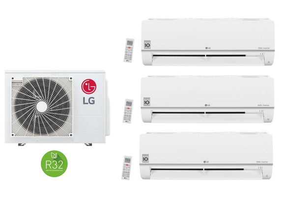 Klimatyzacja Multi-Split LG j. zewnętrzna MU3R21 + 3x PC09SK