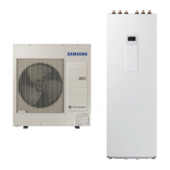 Pompa ciepła Samsung ClimateHub Mono 8kW AE080RXYDEG/EU + AE200RNWMEG/EU / AE260RNWMEG/EU