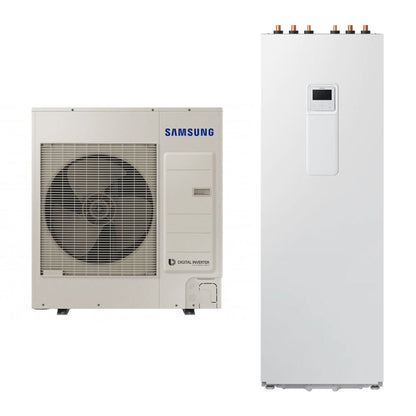 Pompa ciepła Samsung ClimateHub Mono 8kW AE080RXYDGG/EU + AE260RNWMGG/EU 3~