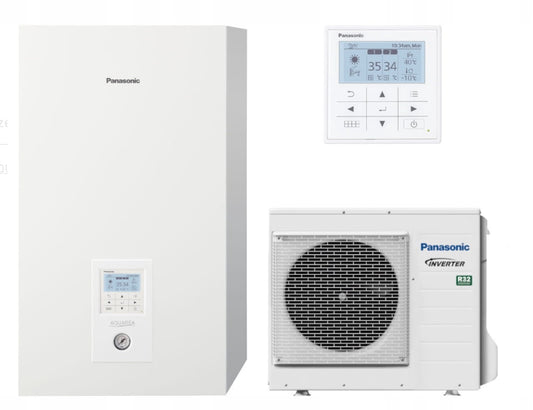 Pompa ciepła Panasonic AQUAREA High Performance 7 kW KIT-WC07J3E5 = WH-UD07JE5 + WH-SDC0709J3E5